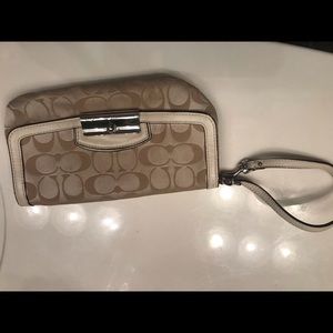 Coach wristlet